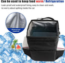 6L Car Trash Can with Lid Multipurpose Vehicle Garbage Bag with Storage Pockets Hanging Accessories for Car Interior