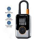 Cordless Car Tire Inflator Portable Air Compressor, 150 PSI Air Pump with Pressure Gauge, for Bicycle Bikes Motorcycles Balls