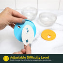 IQ Treat Ball Dog Treat Dispenser Toy Ball Interactive Dog Toy - 3' Dog Food Toy Stimulation Pet Cat Leakage Toy Slow Feeder