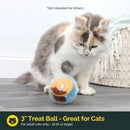 IQ Treat Ball Dog Treat Dispenser Toy Ball Interactive Dog Toy - 3' Dog Food Toy Stimulation Pet Cat Leakage Toy Slow Feeder