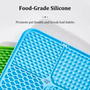 Pet Licking Plate, Slow Food Plate, Licking Pad, Silicone Pet Slow Food Tableware Bowl, Suction Cup, Dog Licking Pad, Slow Food