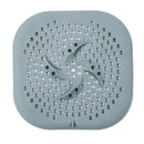 Shower Drain Hair Catcher Drain Cover Bathroom Tub with Suction Cup 5.9 Inches Silicone Sink Strainer Suit for Bathtub, Kitchen