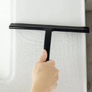 Shower Squeegee  for Glass Door Shower Wall Scraper Cleaner With Silicone Holder Bathroom Mirror Wiper Scraper Glass Cleaning