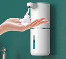 Contactless Sensor Foam Soap Dispenser Rechargeable Wall Mount Vertical Hand Sanitizer Bubble Dispenser with Multi Speed