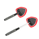 Window Scraping Mist Eliminator Telescopic Window Glass Cleaner Car Windshield Cleaning Brush Car Window Cleaner Microfiber