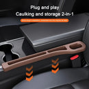 2pcs Pair Universal Car Seat Gap Plug Strip Side Seam Car Gap Filler Leak Proof Seat Gap Storage Organizer Interior Decoration