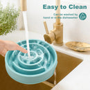 Pet Slow Food Bowl - Non slip and Durable - Suitable for pets of all sizes